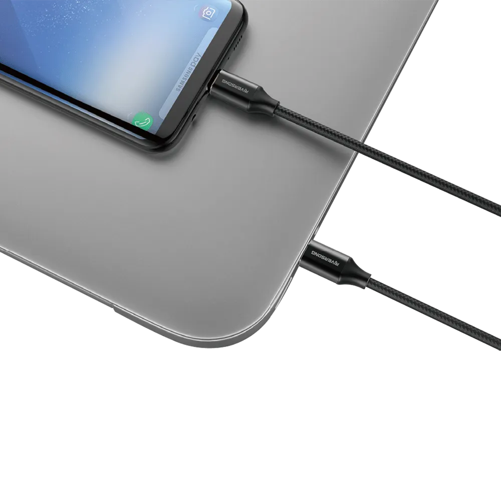 RIVERSONG 1.8 Meter USB-C to USB-C Fast Charging Cable - CT40