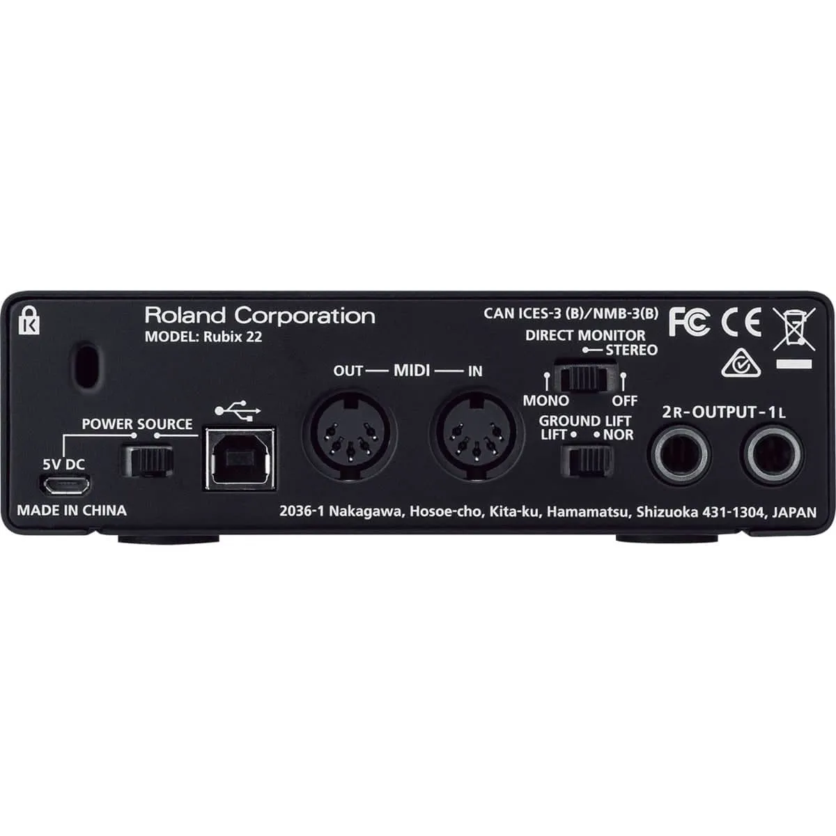 Roland Rubix22 - 2x2 USB Audio Interface