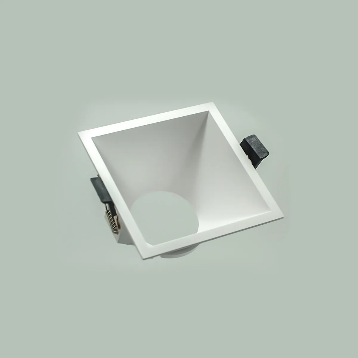 Round Recessed GU10 Holder