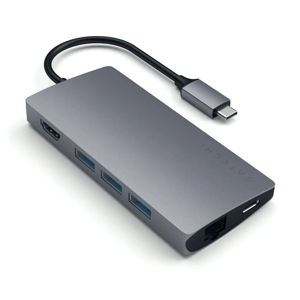 Satechi USB-C Multi-Port Adapter 4K HDMI with Ethernet V2