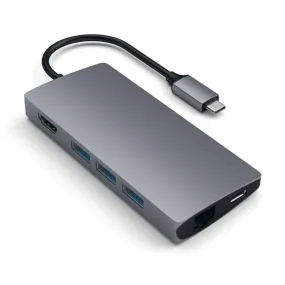 Satechi USB-C Multi-Port Adapter 4K HDMI with Ethernet V2