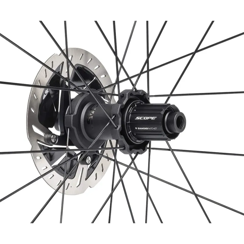 Scope R5.A Disc Brake Wheelset Sram Xdr With White Decals