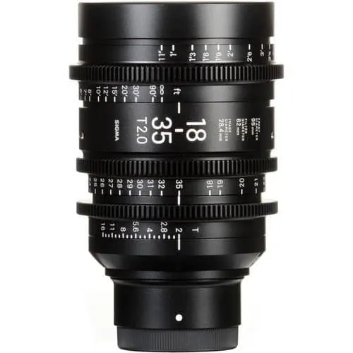 Sigma 18-35mm T2 Cine Lens for Canon EF Mount