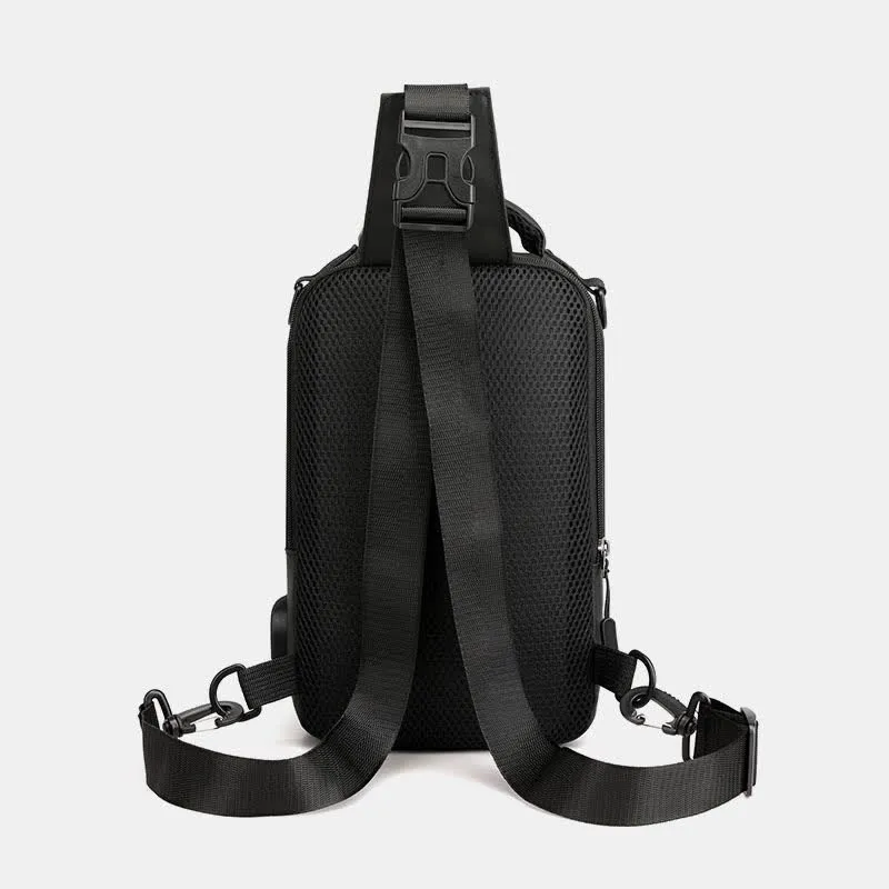 Sling Chest Bag for Men Backpack Casual Daypack with Crossbody Strap