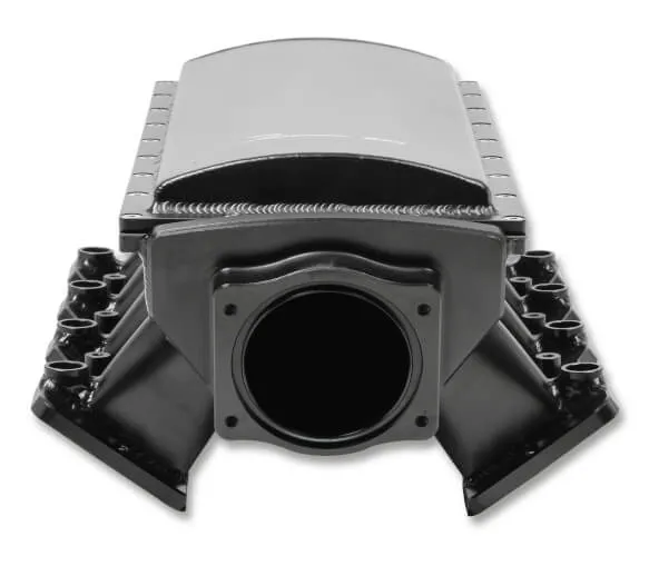 SNIPER EFI FABRICATED RACE SERIES INTAKE MANIFOLD - GM LS3-L92 - 90MM - BLACK