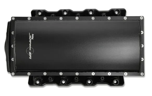 SNIPER EFI FABRICATED RACE SERIES INTAKE MANIFOLD - GM LS3-L92 - 90MM - BLACK