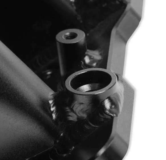 SNIPER EFI FABRICATED RACE SERIES INTAKE MANIFOLD - GM LS3-L92 - 90MM - BLACK