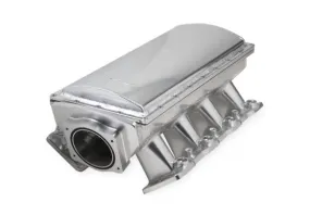 SNIPER EFI FABRICATED RACE SERIES INTAKE MANIFOLD - GM LS3-L92 - 90MM - POLISHED SILVER