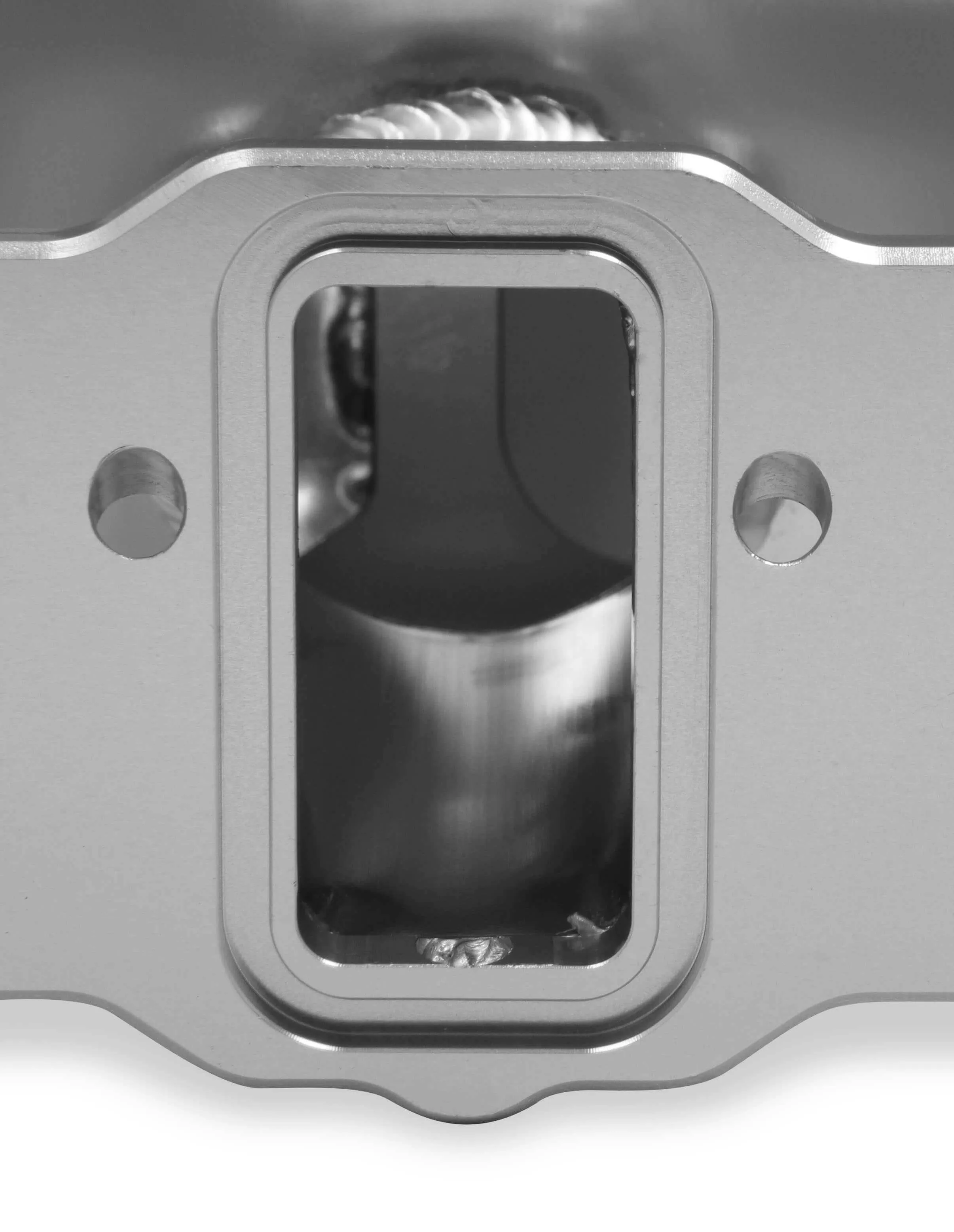 SNIPER EFI FABRICATED RACE SERIES INTAKE MANIFOLD - GM LS3-L92 - 90MM - POLISHED SILVER
