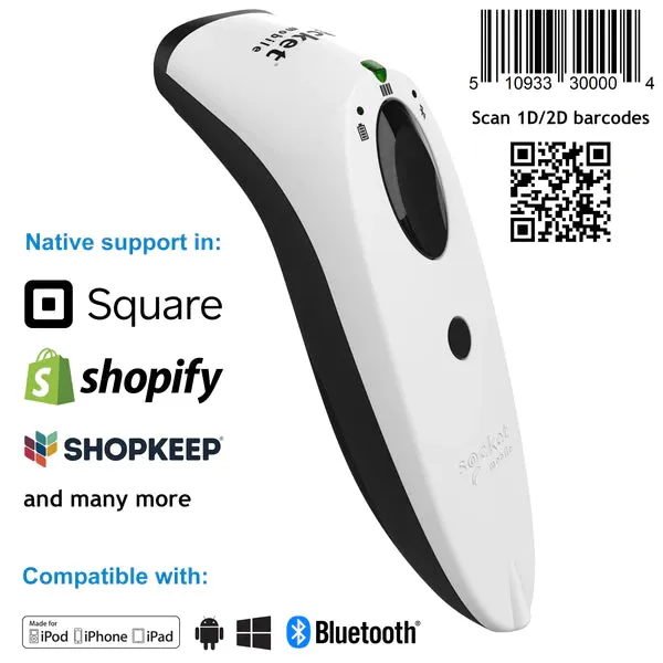 Socket Mobile SocketScan S720 Bluetooth 2D Barcode Scanner