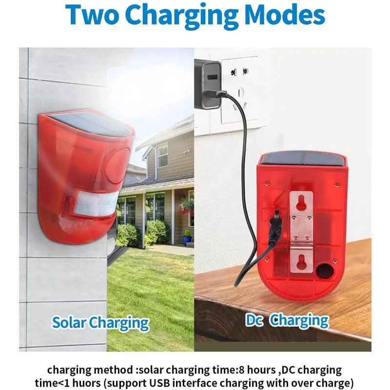 Solar Security Light Alarm Q-A233B