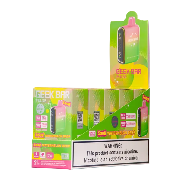 Sour Watermelon Drop Geek Bar Pulse