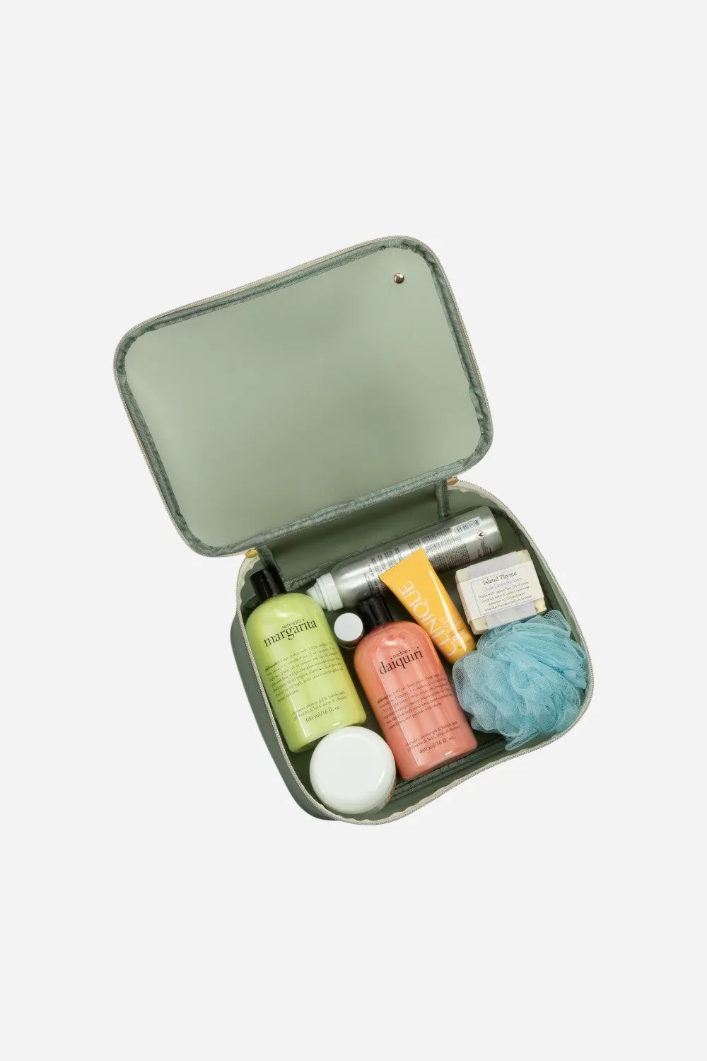 Stephanie Johnson Claire Jumbo Makeup Case in Miami Thyme