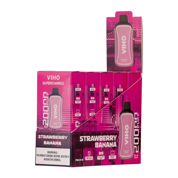 Strawberry Banana Viho Supercharge