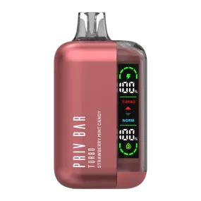 Strawberry Mint Candy Priv Bar Turbo