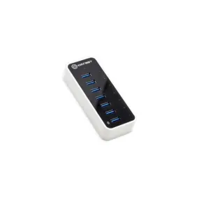 SYBA SY-HUB20152 IOCrest Super Speed 7-Port USB 3.0 Hub with AC Power Adapter