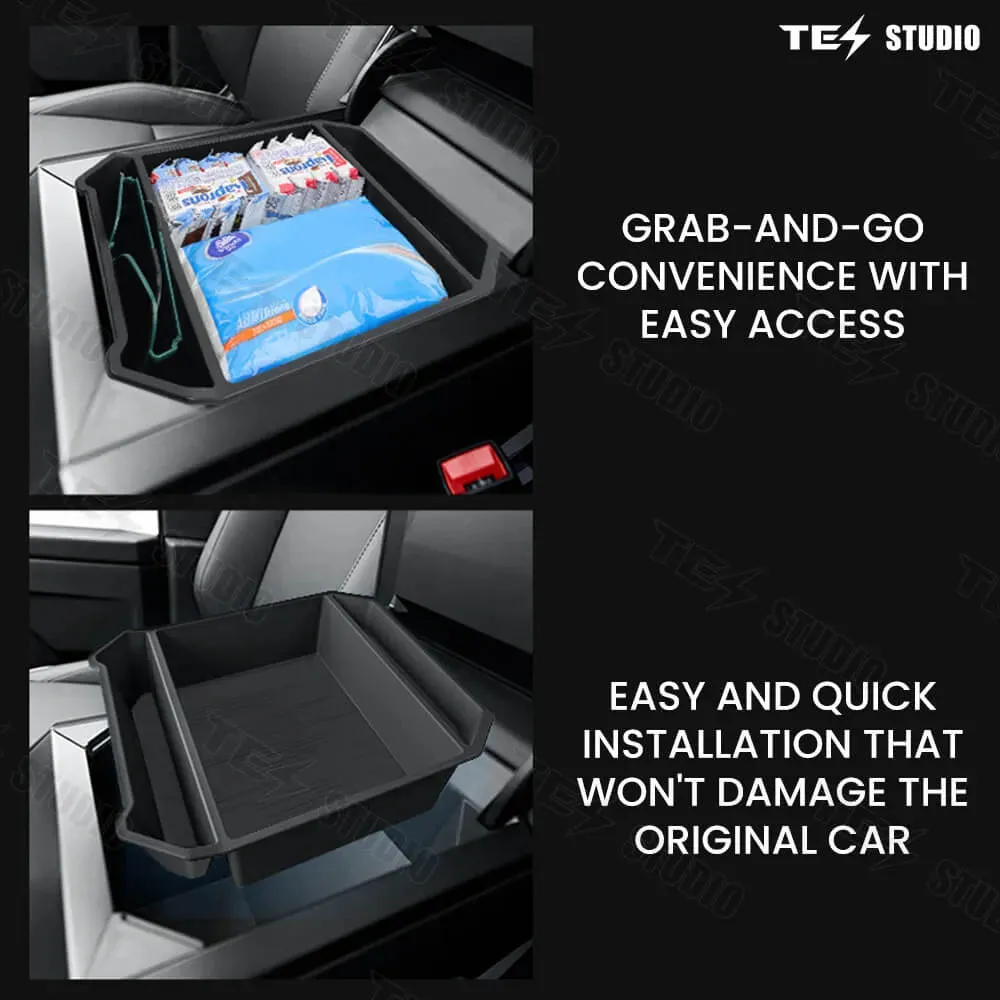 Tesstudio Armrest Storage Box for Tesla Cybertruck