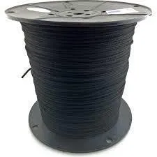 TIE Line TrickLine UnGLAZED DB BLACK 3000' 1/8 #4 CDB040-3001-4242
