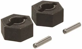 Traxxas 4959 Hex wheel hubs (tall offset 14x7.5mm) (2) axle pins (2.5x12mm) (2)