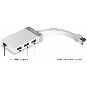 TRENDnet TU3-H4E 4-Port USB 3.0 Mini Hub