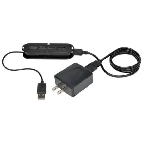 Tripp Lite U222-004-R 4-Port USB 2.0 Ultra Compact Mini Hub w/ 4ft Extension Cable