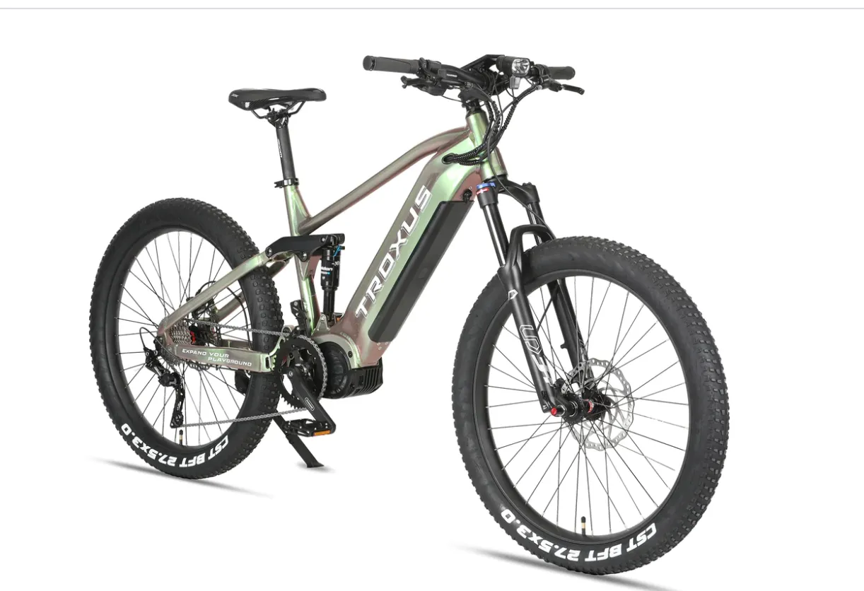 Troxus T-Rex 27.5 Mid Drive Mountain Electric Bike