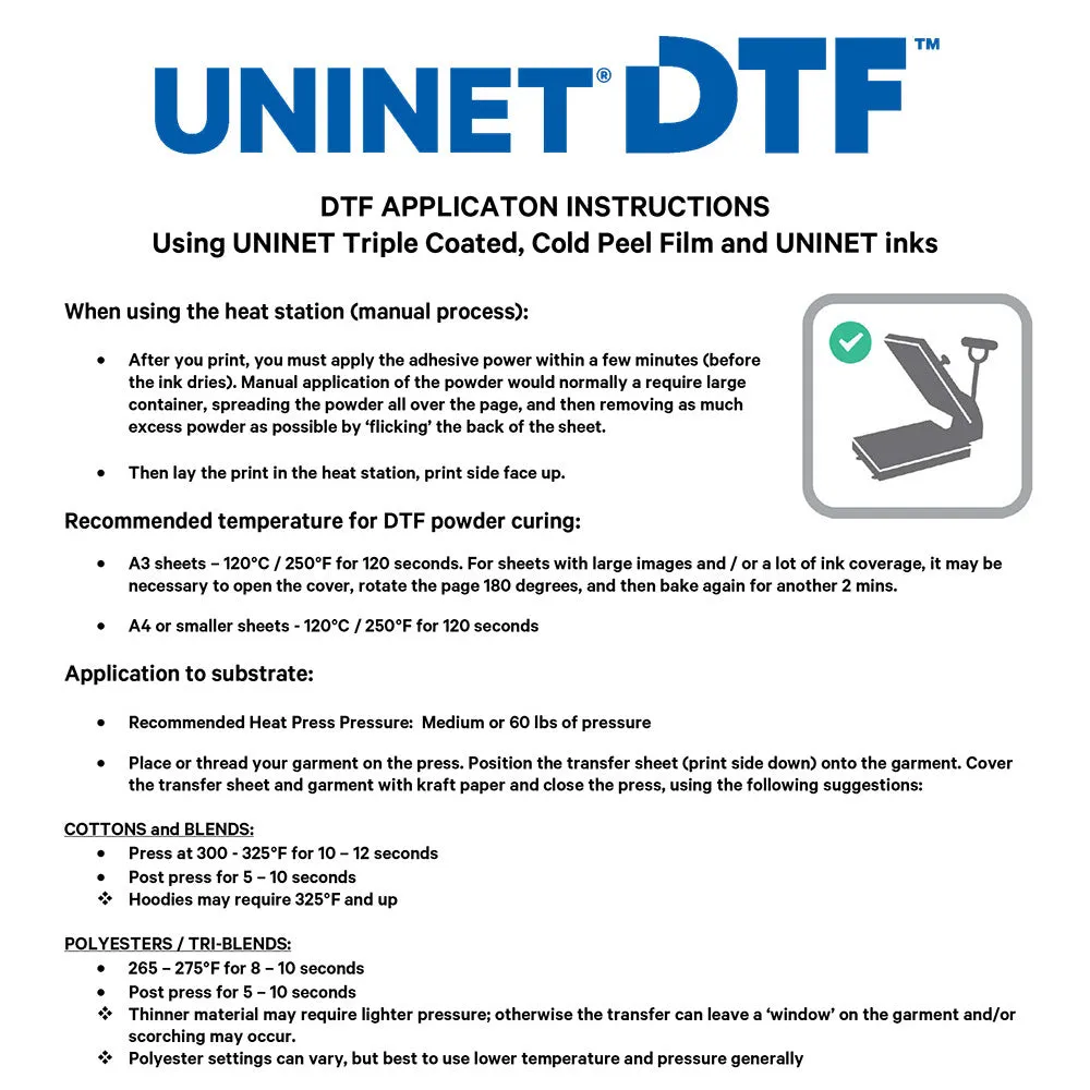 Uninet DTF 6000 Direct to Film Printer (Web Starter Bundle)