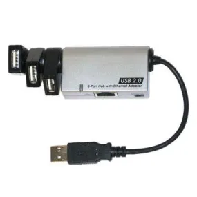 Usb 2.0 3 Port Hub Ethernet