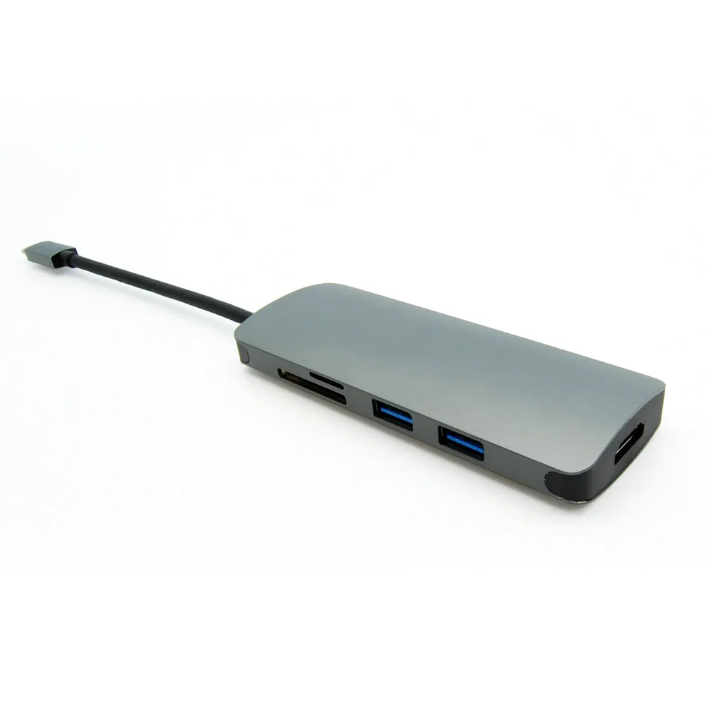 USB 3.1 Type-C to USB3.0x2 Micro SD SD/MMC HDMI Type C charging