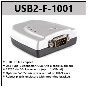 USB to RS232 Adapters (FULL SPEED)