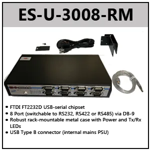 USB TO RS232/RS422/RS485 ADAPTERS (FULL SPEED)