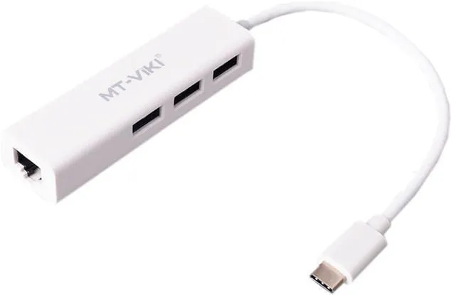 USB TYPE C TO 3 PORT USB   GB LAN