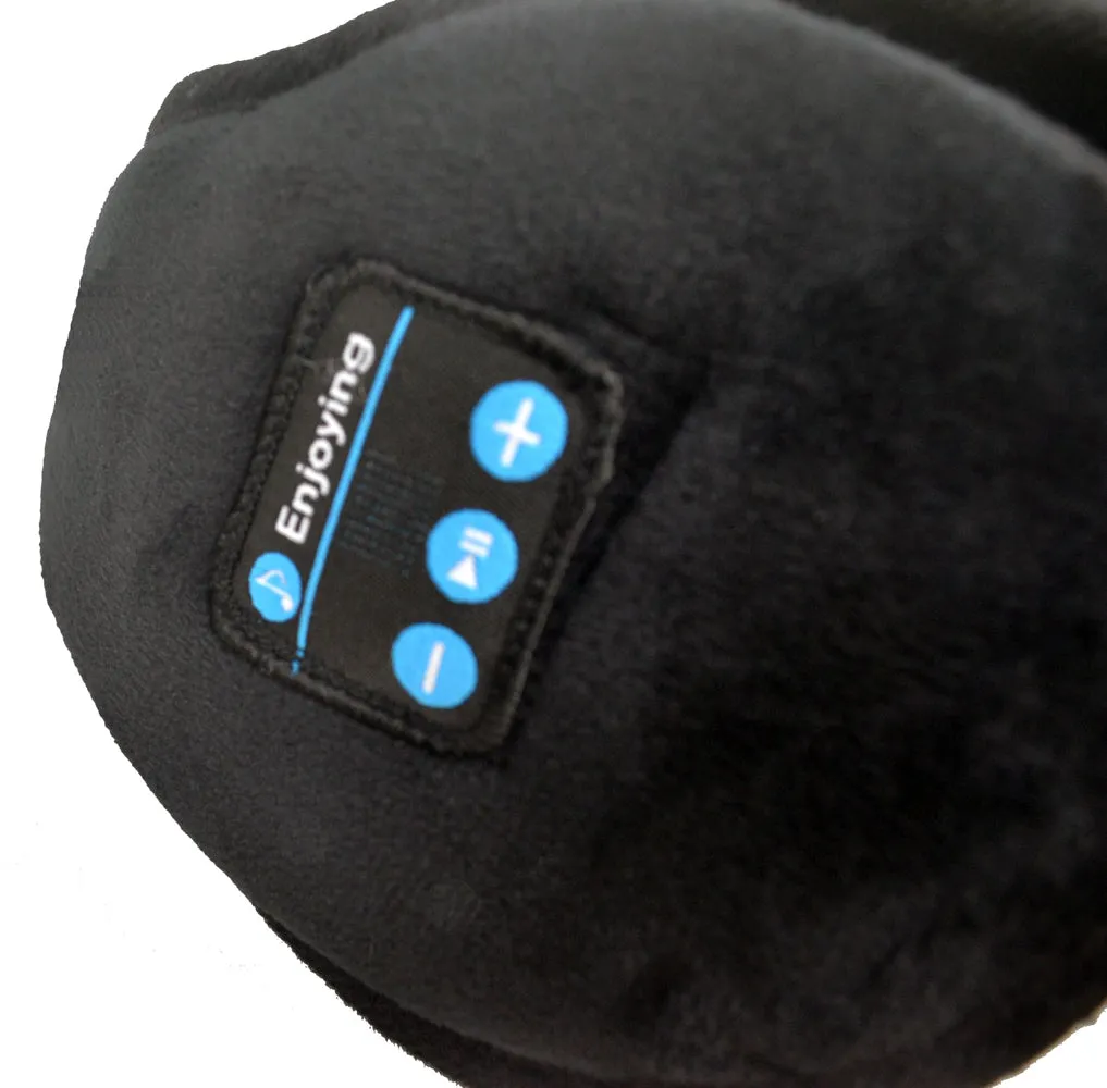 Wireless Bluetooth Ear Warmer Music Earmuff Headphones for Mens Womens Warming