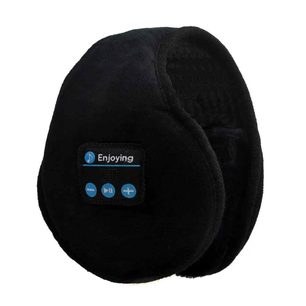 Wireless Bluetooth Ear Warmer Music Earmuff Headphones for Mens Womens Warming