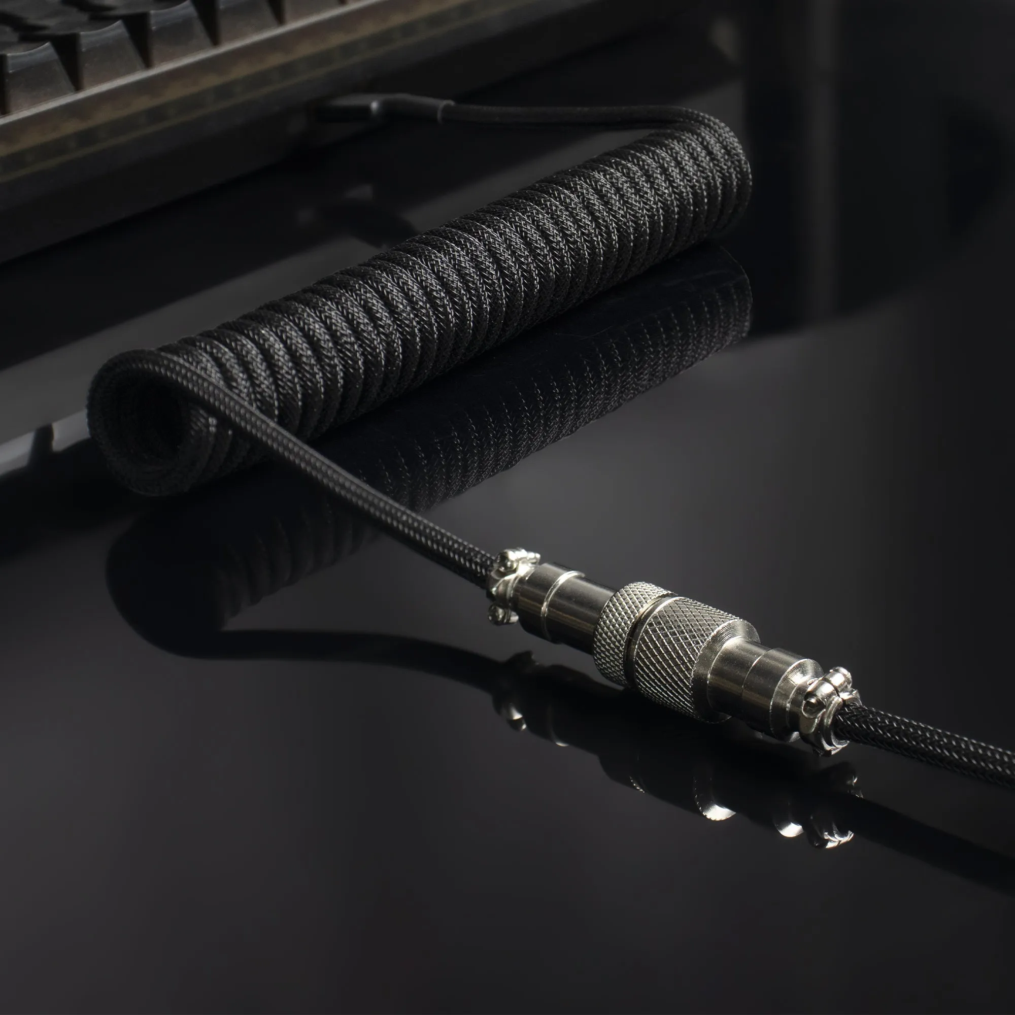 Womier Pro Braided Coiled Aviator USB Cable (2 Colors)