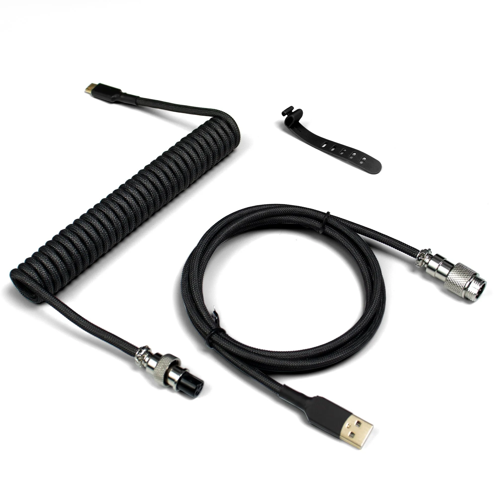 Womier Pro Braided Coiled Aviator USB Cable (2 Colors)