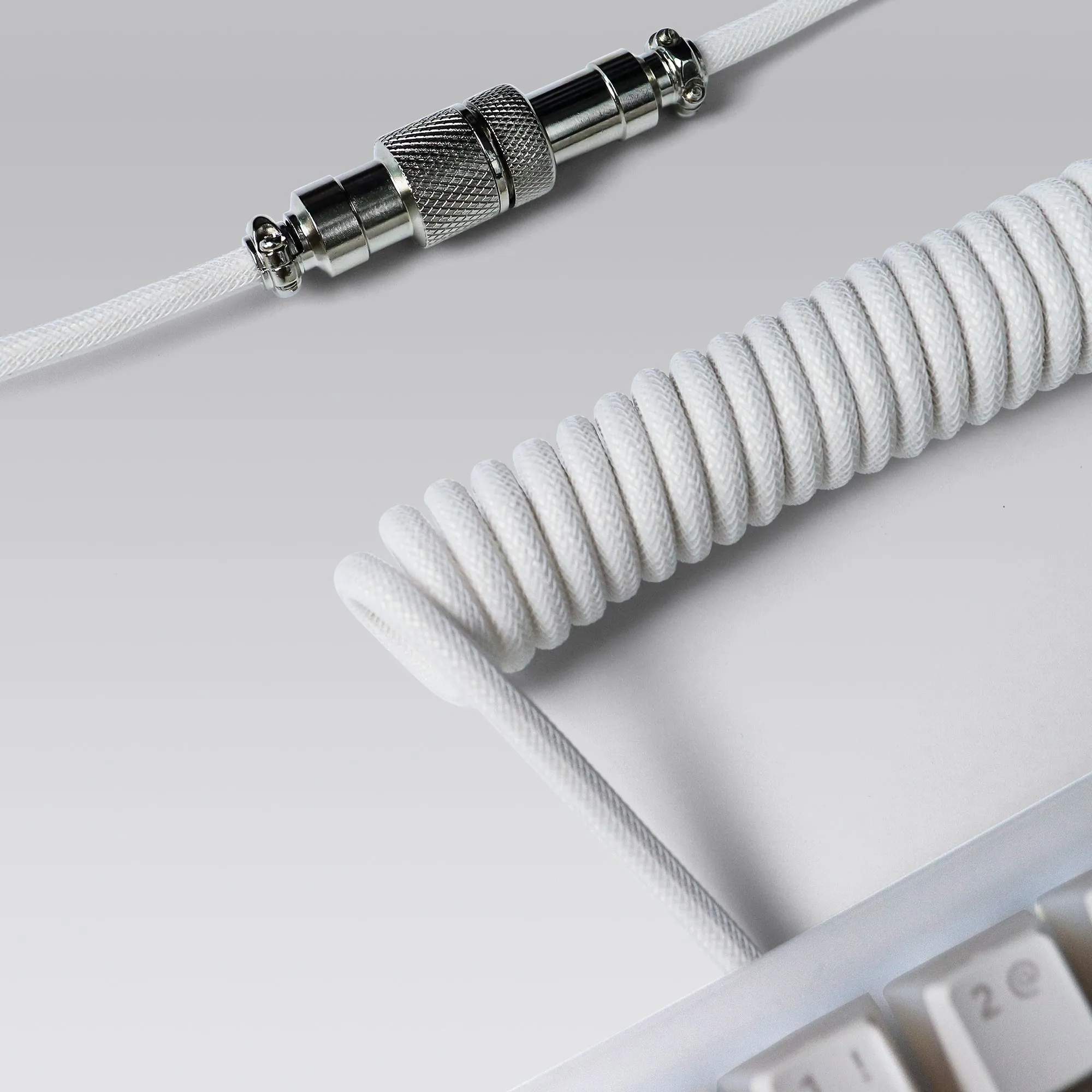 Womier Pro Braided Coiled Aviator USB Cable (2 Colors)